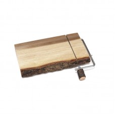 Lipper International Acacia Cheese Board with Bark IG1644